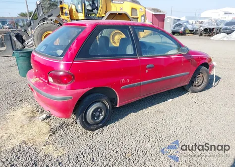 1996 Geo Metro Lsi из США, поврежденный, VIN 2C1MR2298T6765559